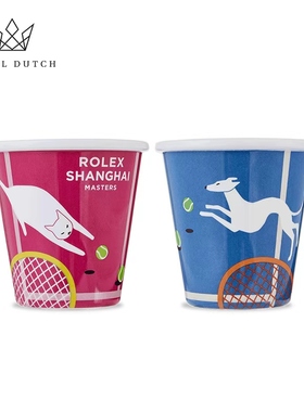 RoyalDutch皇家荷兰上海劳力士大师赛限定手握杯马克杯餐盘纪念款