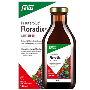 Floradix 德国铁元补铁铁剂女生调气养血调气虚血亏营养品250ml