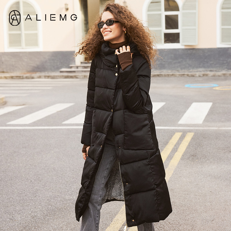 羽绒服女韩版鹅绒连帽加厚外套