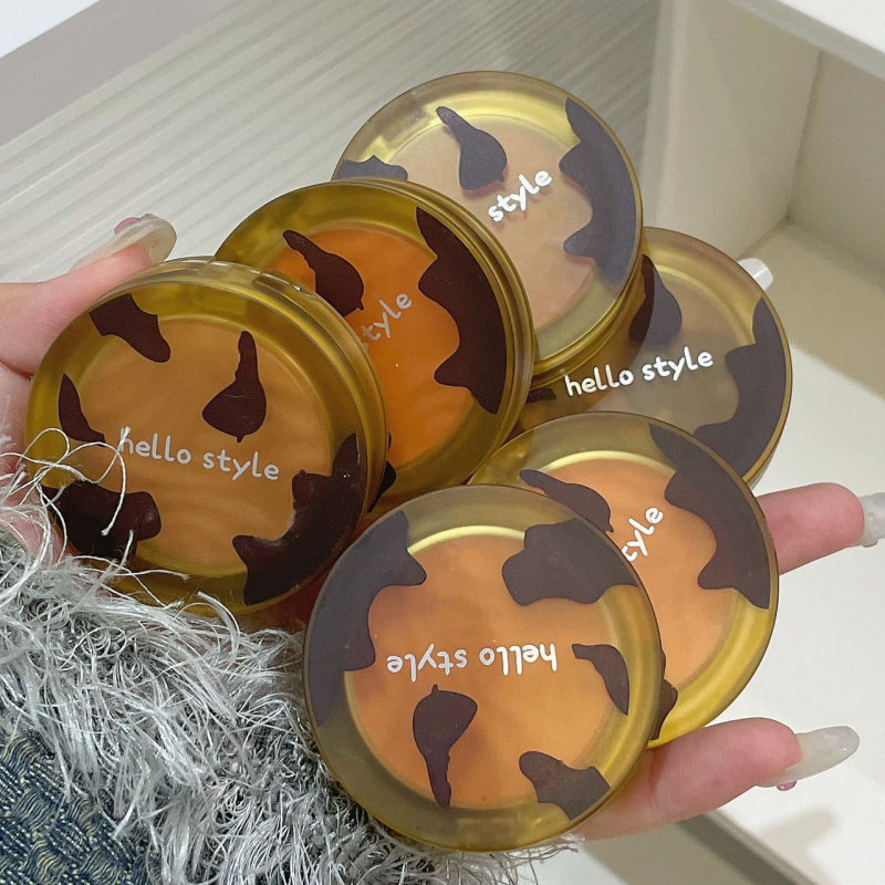 网红爆款hellostyle琥珀修容腮红