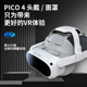 头戴减重减压舒适可调节Pico HIBLOKS适用pico4Ultra 企业版 neo4面罩加宽舒适皮革可替换凉防汗磁吸轻盈透气