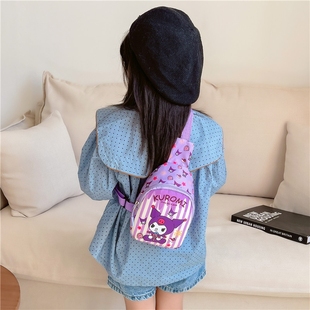 小孩包包可爱小挎包女童出游2023新款斜挎卡通三丽鸥轻便胸包潮流