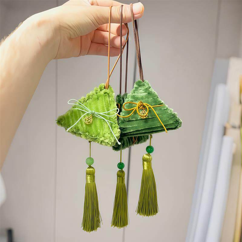 端午节粽子挂件扭扭棒手工diy材料包幼儿园学校公司暖场活动饰品