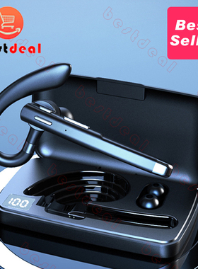 Bluetooth Headset Wireless earphones with ENC Single-Ear IP7