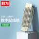2M两兆E1同轴电缆接头终端连接器 胜为 板含16口三通头 端子单元 SWCDDF16A 16系统DDF数字配线架19英寸
