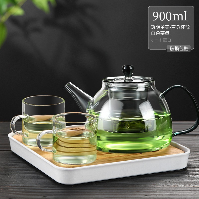 高硼硅耐热玻璃茶壶泡茶器茶具套装泡耐高温家用带过滤花