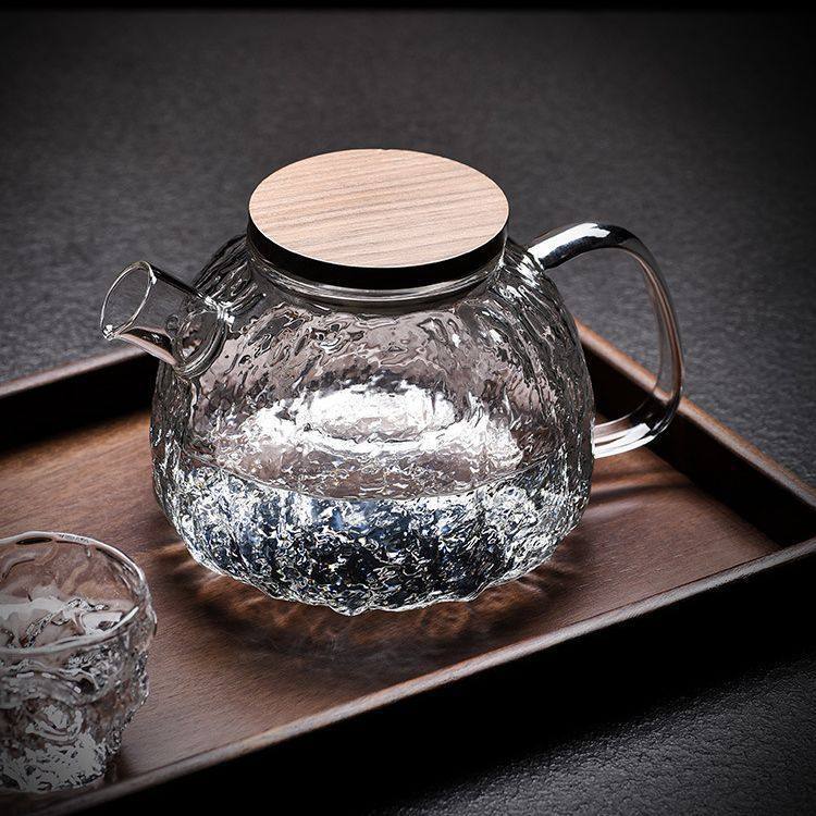 清欢日式玻璃茶壶煮茶壶耐高温加厚大容量泡茶壶冲茶器茶具套装无