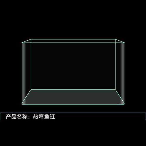超白鱼缸金晶白工厂直销客厅办公室酒店大堂观赏大鱼缸代发