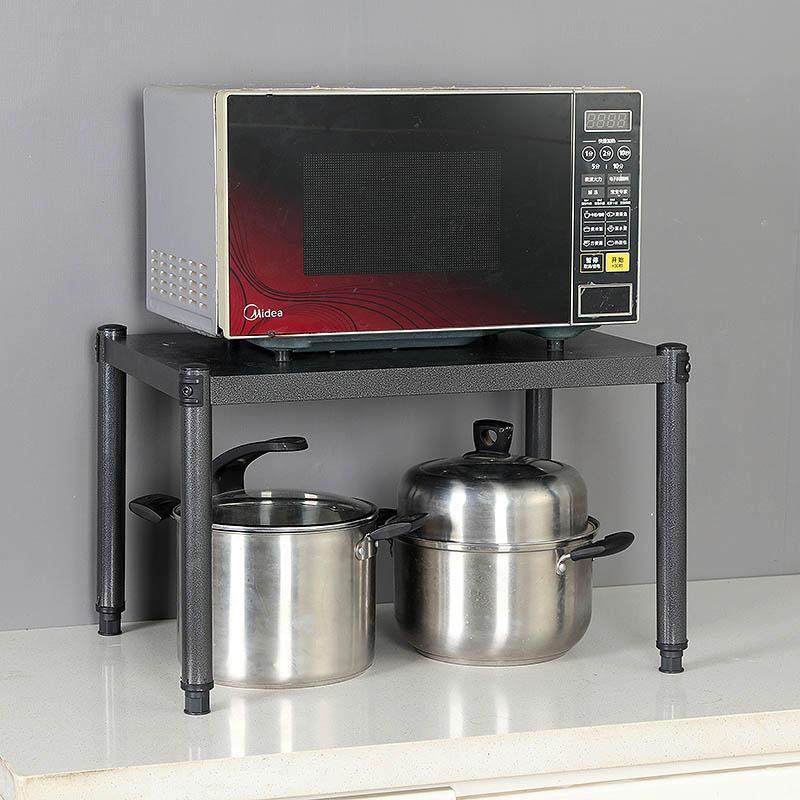 厨房台面收纳置物架碗碟调料油厨具垫高防潮架一层微波炉升高单层,厨房/烹饪用具,微波炉置物架,淘宝优惠券,粉丝福利购,淘宝优惠卷