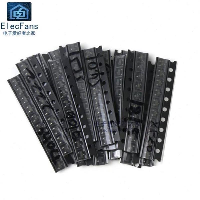 贴片三极管包 18种180个 S8050 S8550 S9012 S9013 S9014 SOT-23