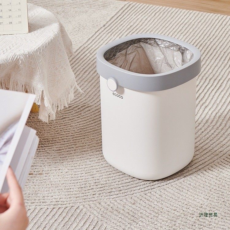 垃圾桶家用2025新款客厅大号厨房大容量厕所卫生间高颜值卧室无盖