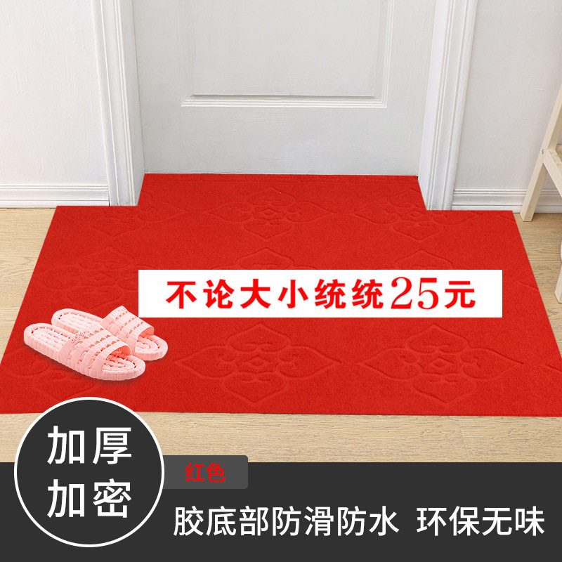 进门地垫 地毯门垫门口 防滑吸水可裁剪家用卧室厨房脚垫入门垫子