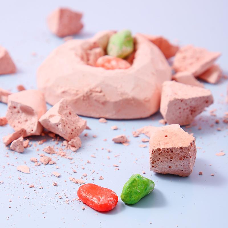 考古Y挖掘爱心宝创意儿童智手工益D石I玩具幼QJP儿园探索手工坊