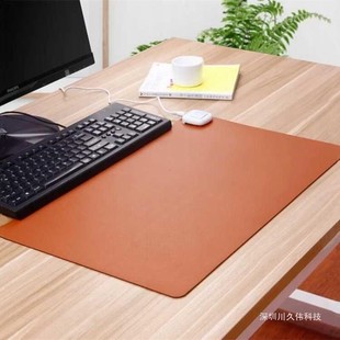 加热鼠标垫办公室桌面电脑儿童学生简约发热暖桌垫防水纯色
