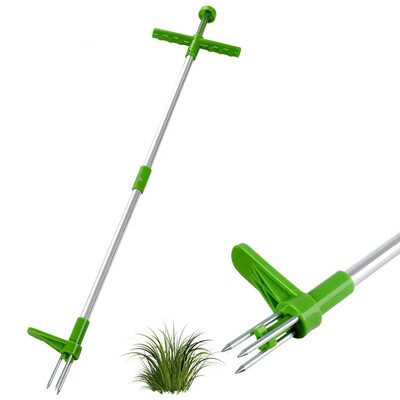 园林拔器除器 可双节拆分铝管手动除杂挖野菜园艺工具
