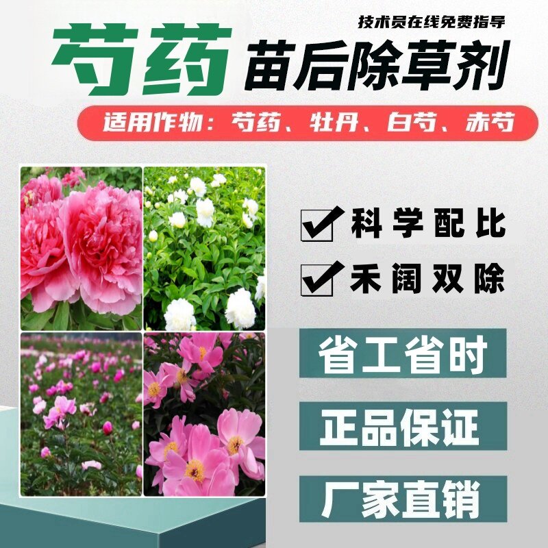芍药赤芍白芍除草剂芍药除草剂白芍除草剂正品不伤苗禾阔双除厂家