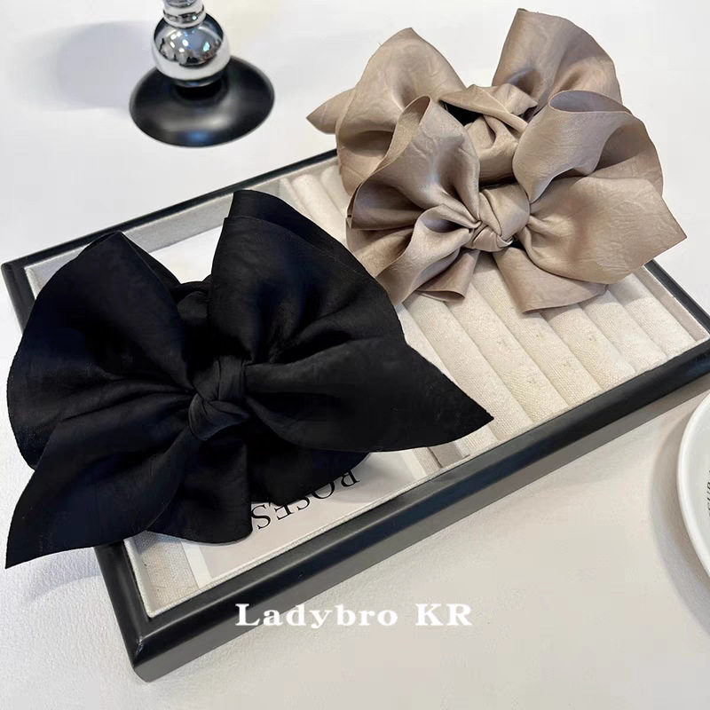 法式气质蝴蝶结抓夹发卡2025新款感后脑勺饱满显发量发夹头饰