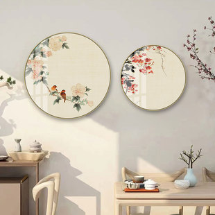 竹林挂画客厅书房新中式招财风水竹子装饰画简约民宿样板房壁画