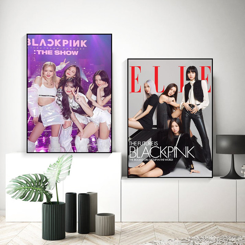 blackpink挂画舞蹈室音乐培训