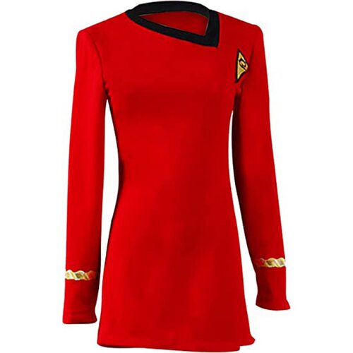 星际迷航cos服StarTrek原始系列女主角制服cosplay连衣裙角色扮演