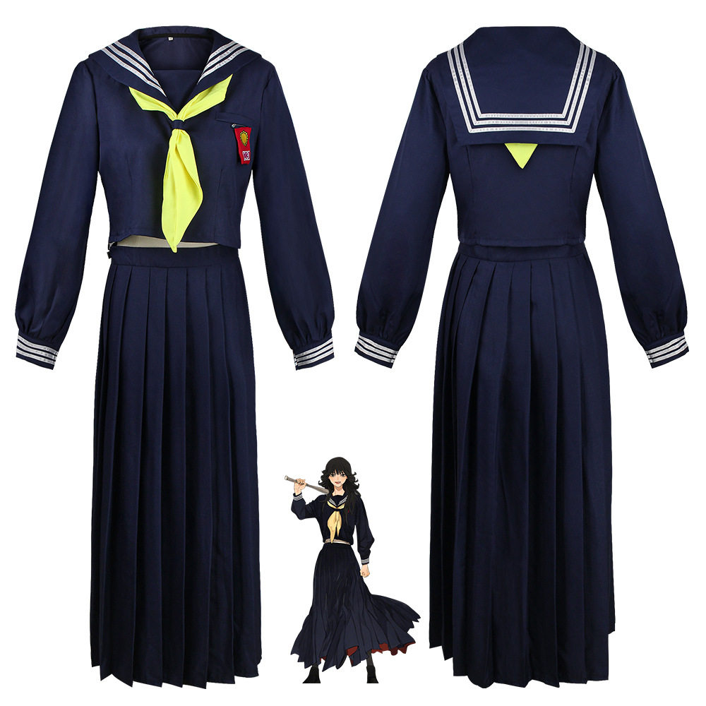 早川京子全套cos服JK制服我是大哥大cosplay长裙学生校服舞台服