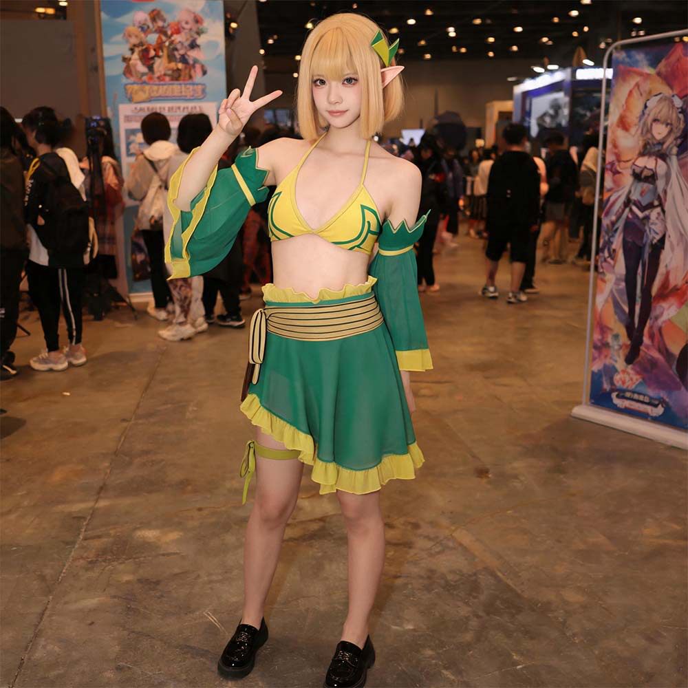 动漫妖精的尾巴露西cos服漫展露西哈特菲利亚水瓶座星灵衣cosplay