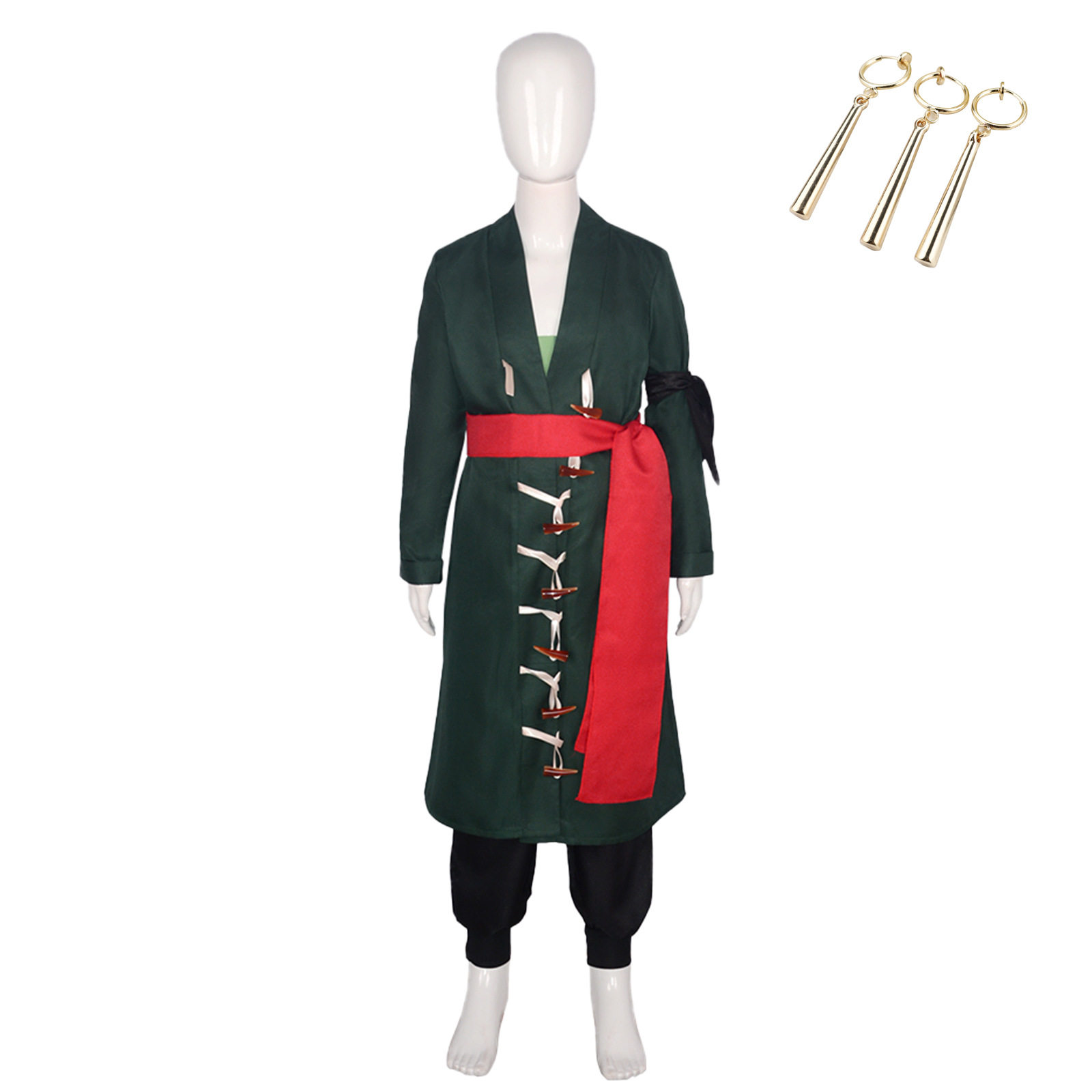 海贼王cos服儿童索隆和之国卓洛两年后二次元角色扮演服工厂现货