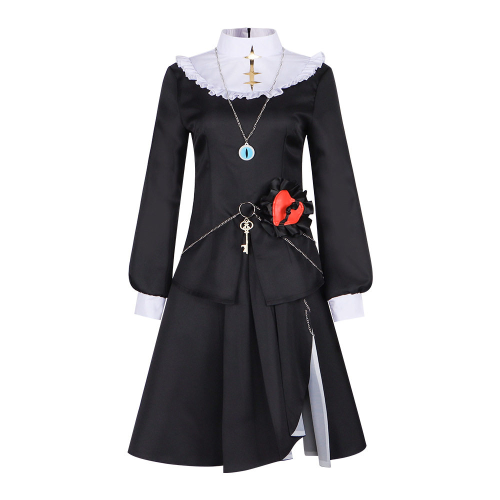 蛋仔派对cos服逃出惊魂夜冥蛇佩姬cosplay游戏角色扮演服装连衣裙