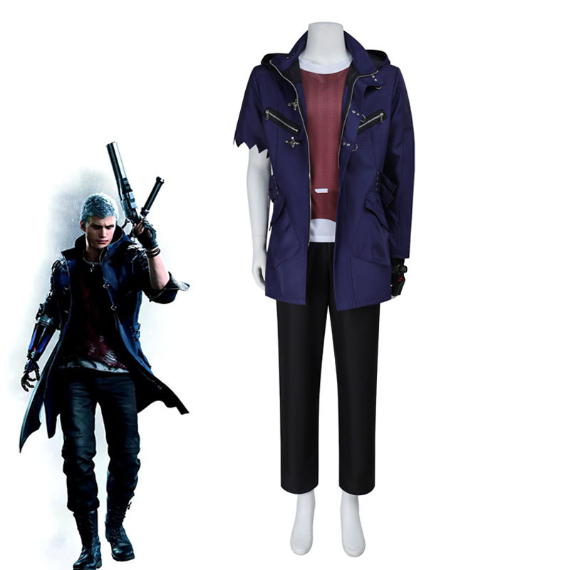 鬼泣5尼禄cos服外套nero衣服风衣万圣节cosplay游戏服装男