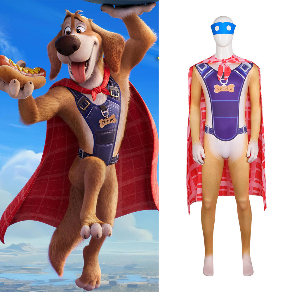神犬查利CharlietheWonderdogcos服神犬查利同款连体衣cosplay