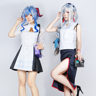 凌拓原神喜茶联名联动甘雨申鹤cosplay服装二次元动漫游戏cos服女