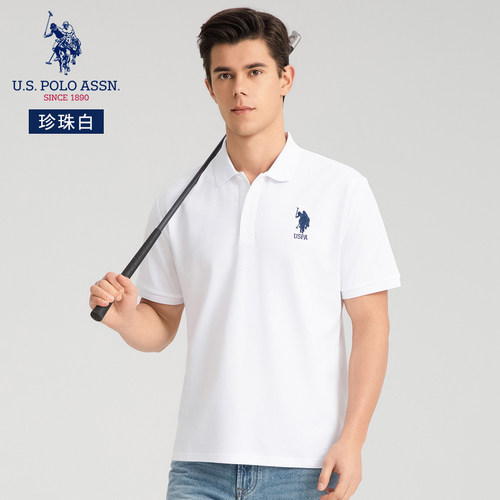 【远哥甄选】U.S.POLO ASSN.短袖翻领Polo衫US24P998