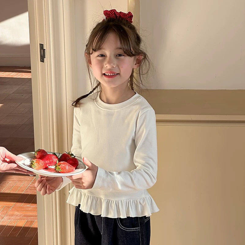女童打底衫长袖T恤儿童春新款