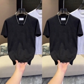 潮流青少年百搭休闲简约透气短袖 2025夏季 T恤ins 男士 时尚 新款 薄款