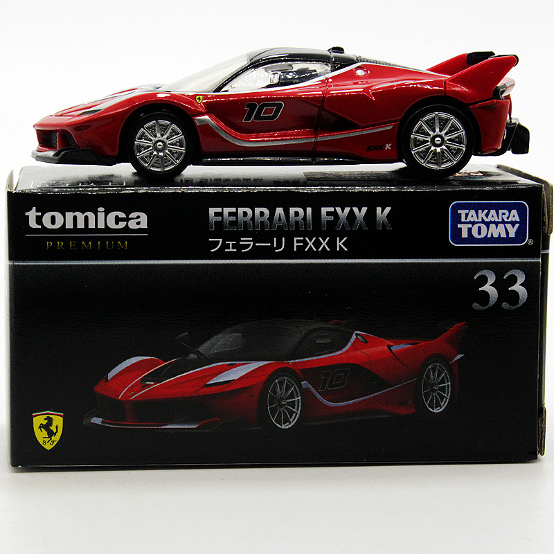TOMY多美卡tomica合金汽车模型黑盒旗舰版TP33法拉利跑车  FXX  K