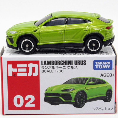 TOMY多美卡tomica合金玩具汽车模型 1月新2号兰博基尼乌尔苏斯SUV