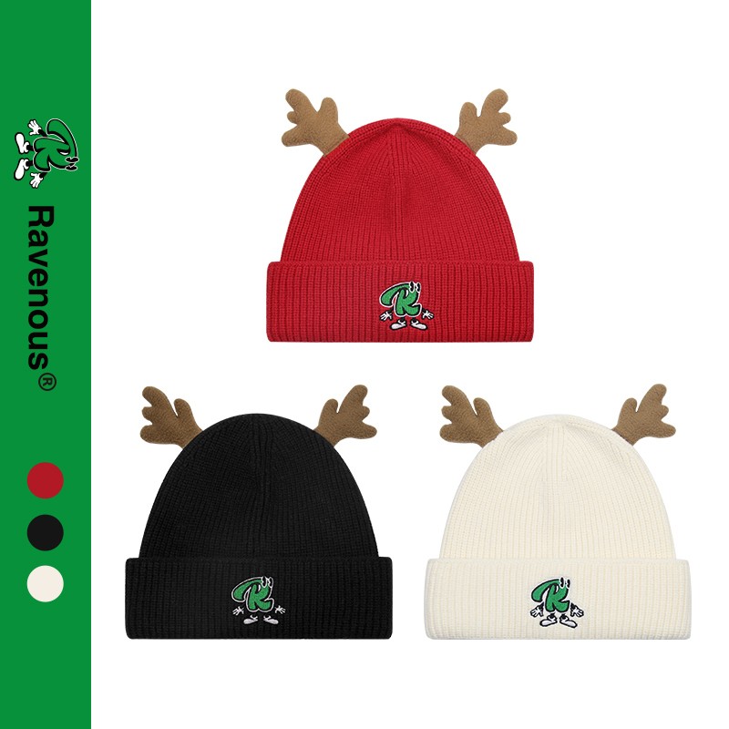 RAVENOUS联名hood鹿角冷帽