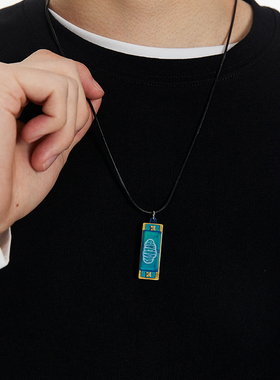 Ravenous联名口琴项链