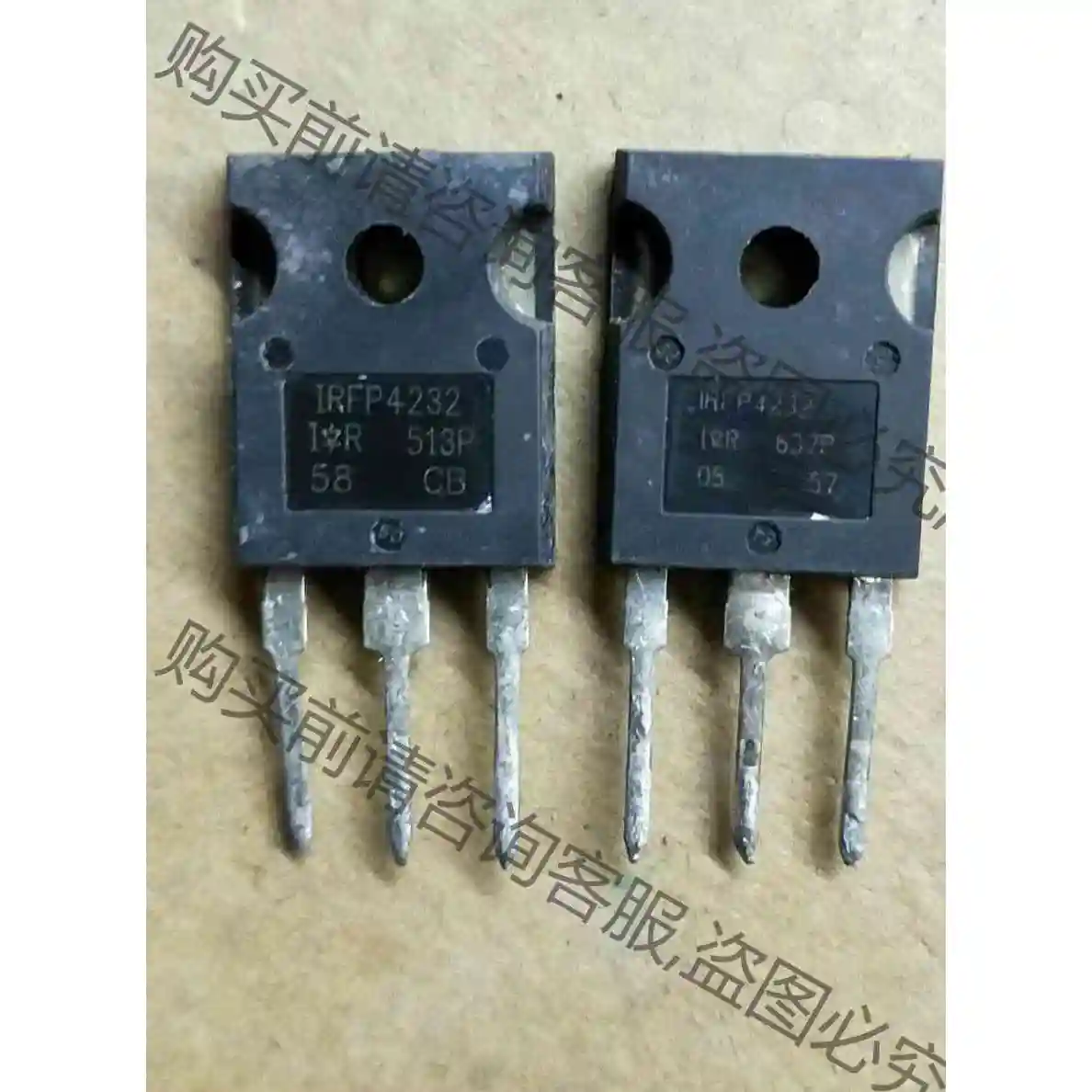 IRFP4232原装进口拆机60A250V 测好 大功率MO 议价产品 原装拆机