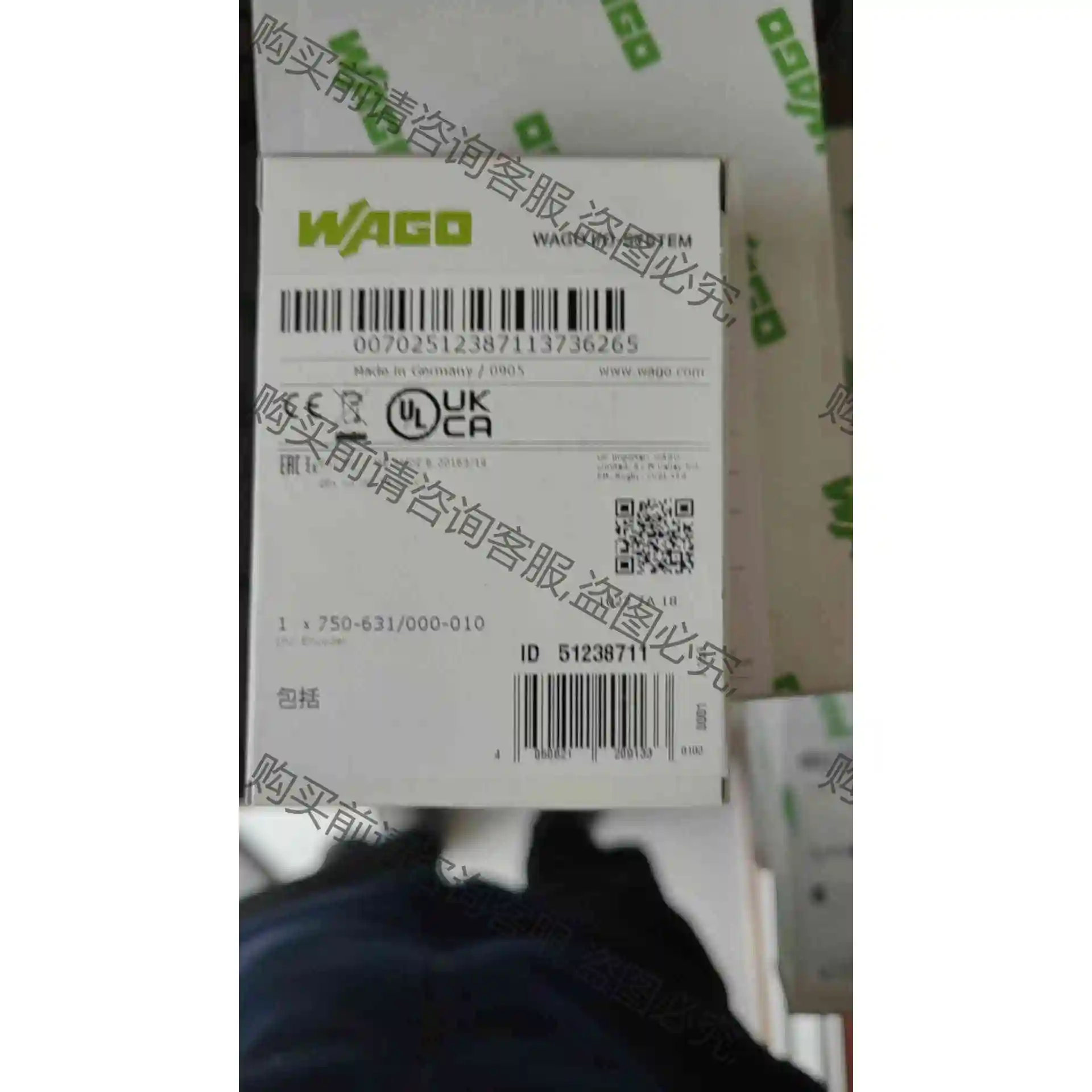 德国万可模块Wago 750-631/000-010 全新现 议价产品 原装拆机功