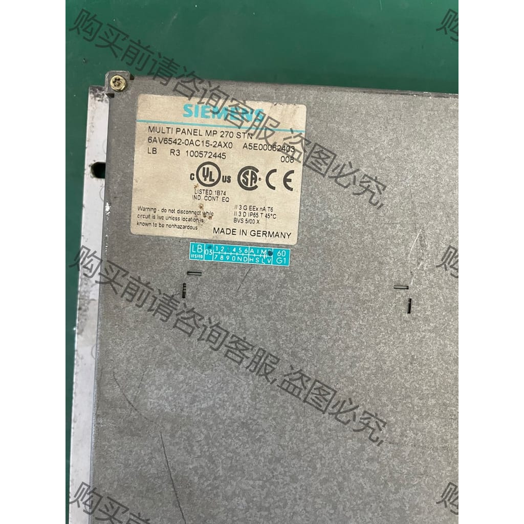 功能正常议价 6AV6542-0AC15-2AX0，MP270二手拆机，成