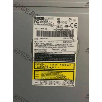TEAC CD-W552GB CD-W552G 议价产品 原装拆机功能完好
