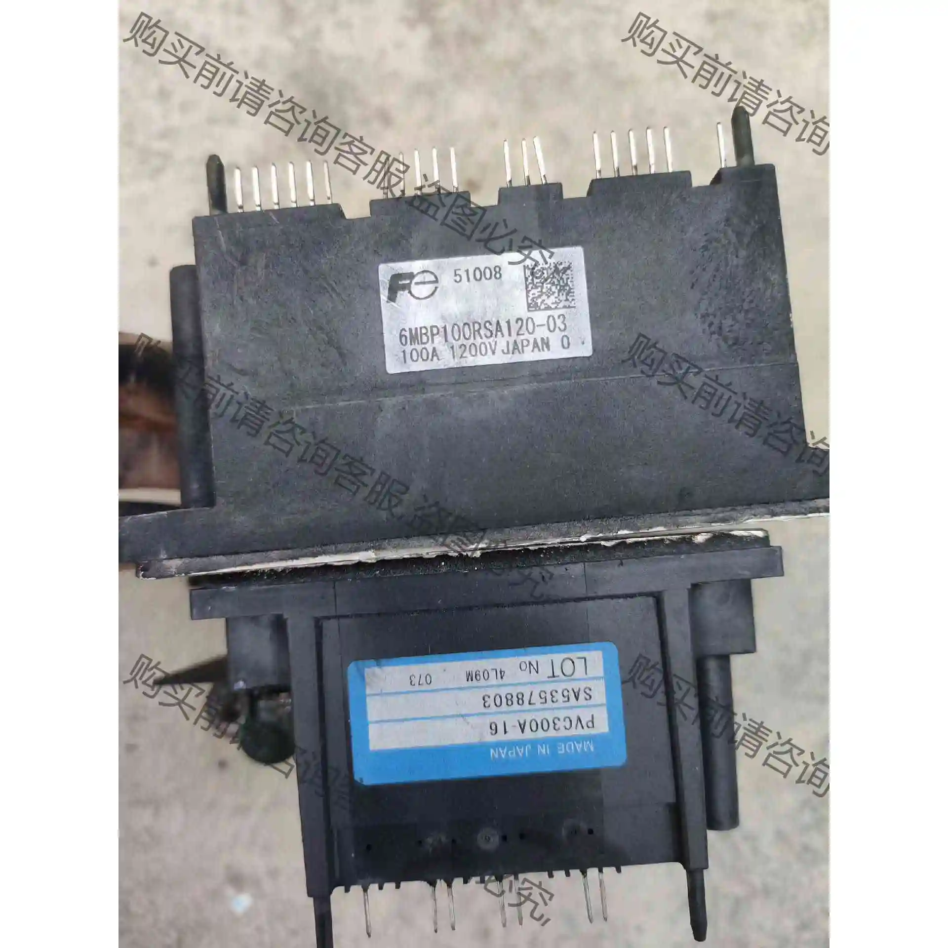 6MBP100RSA120 PVC300A-16拆机议价 议价产品 原装拆机功能完好