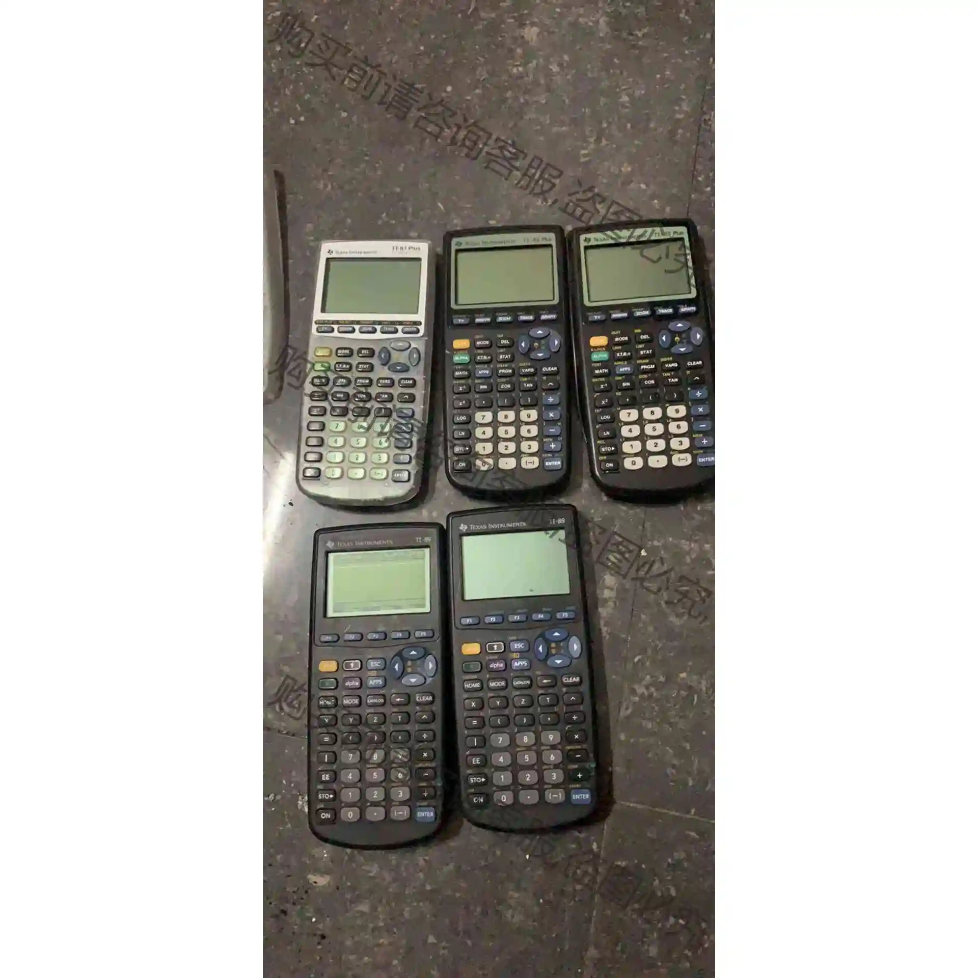 ti 83 plus ti 84 各种类型都有 欢迎咨询 bu 议价产品 原装拆机