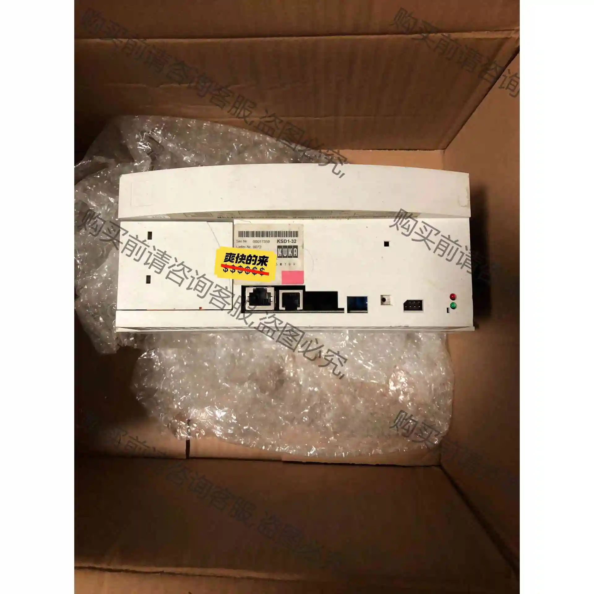 KSD1-32，kuka库卡C2机器人伺服驱动，二手拆机，功 议价产品 原