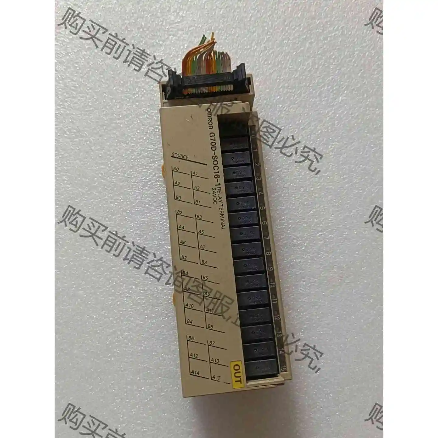 G70D-SOC16-1二手欧姆long继电器模组 议价产品 原装拆机功能完好