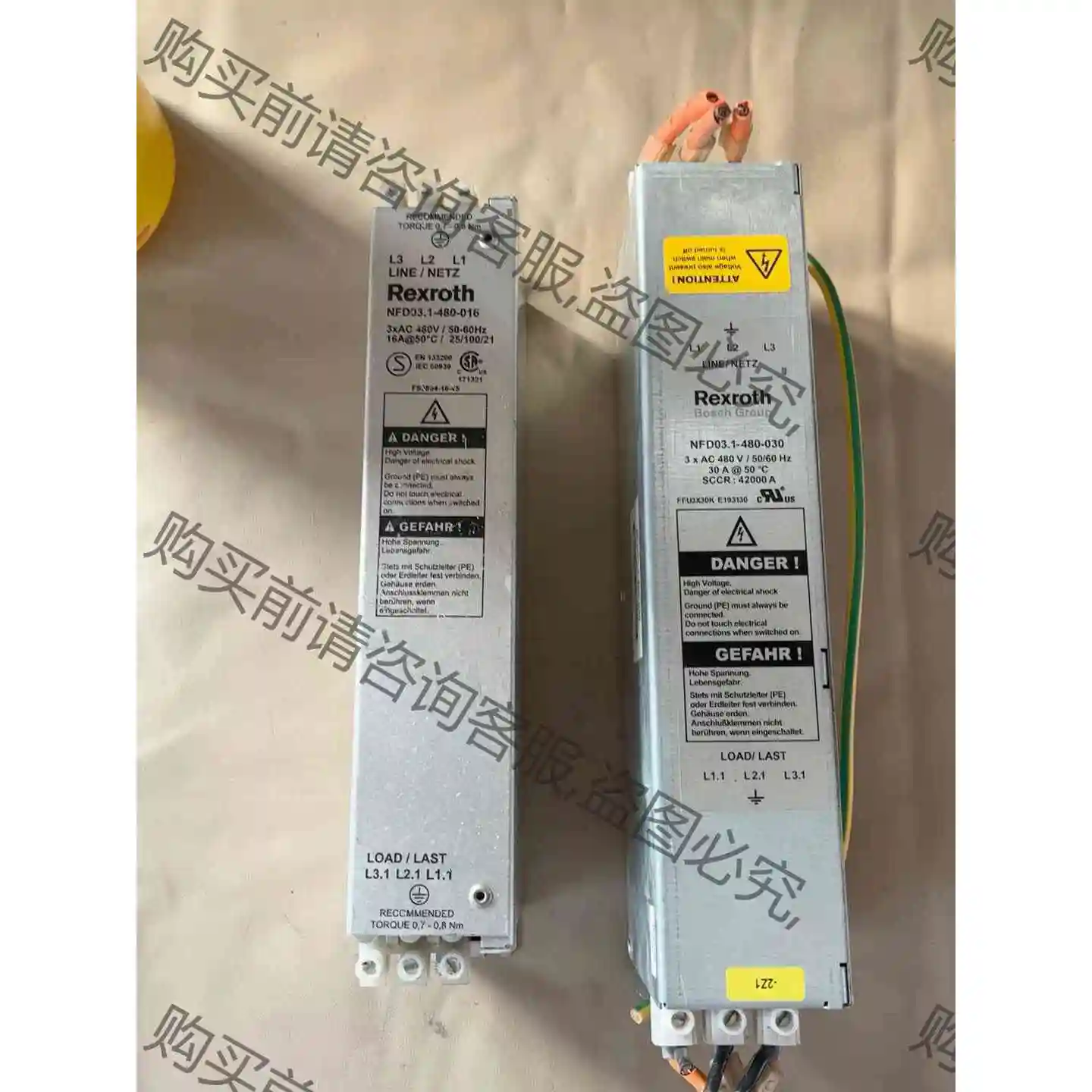 NFD03.1-480-016 ，NFD03.1-480-0 议价产品 原装拆机功能完好
