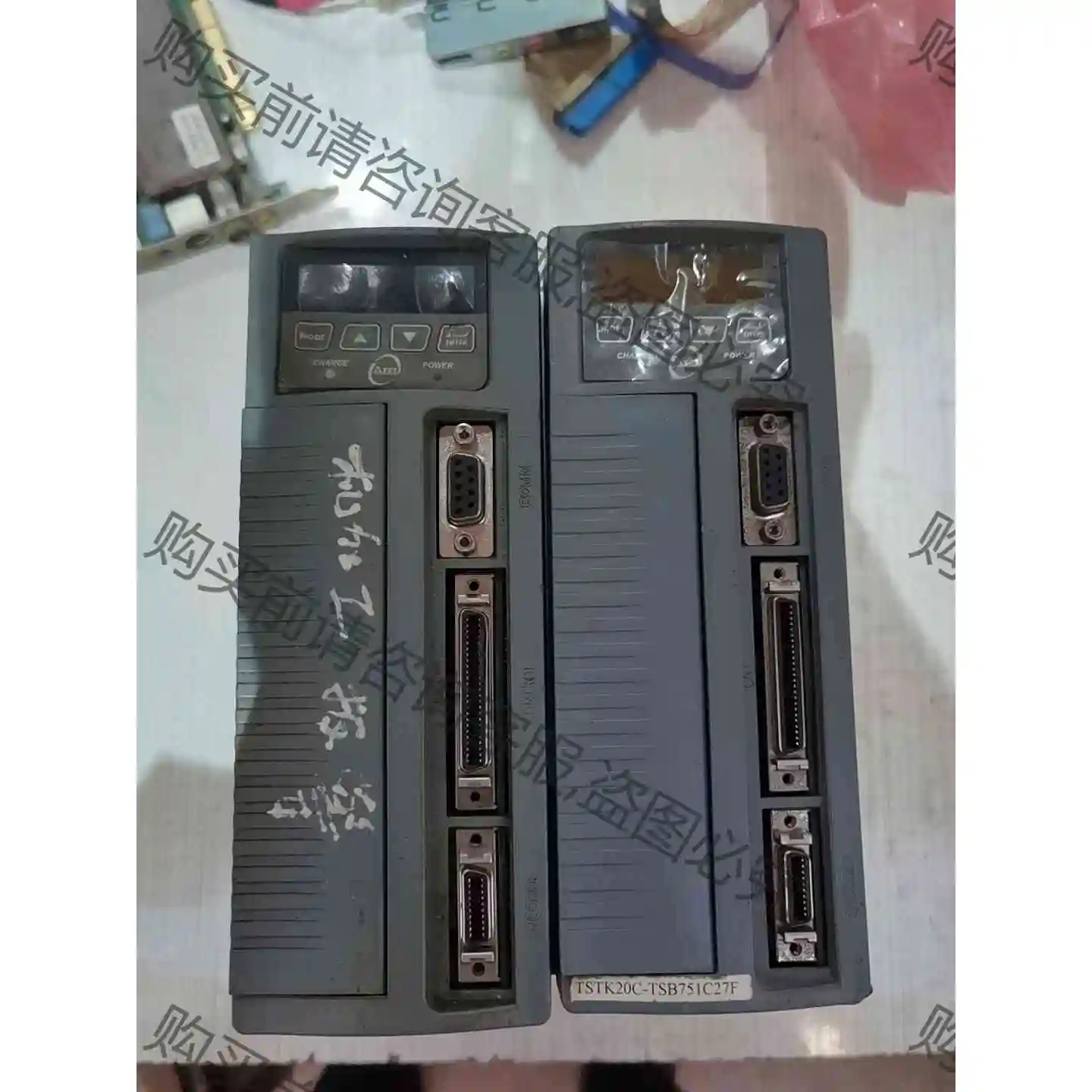 东元伺服驱动器TSTK20C两个，上电报警AL05，无对应电 议价产品