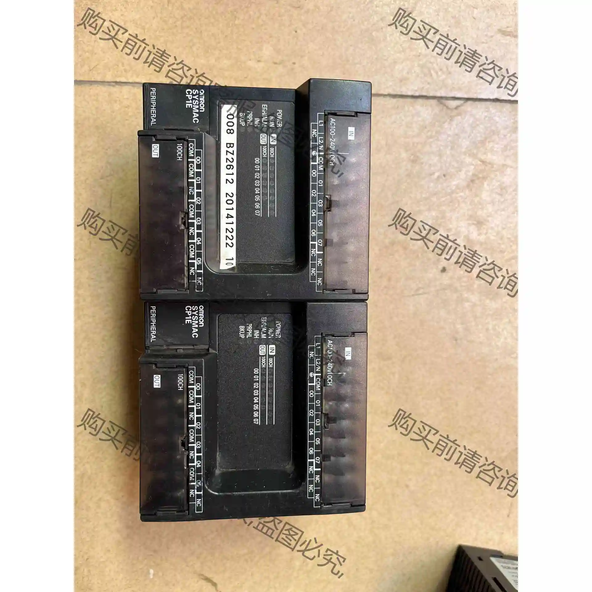 欧姆longplc cp1e-e14sdr-a，拆机功能完好，成色 议价产品 原装