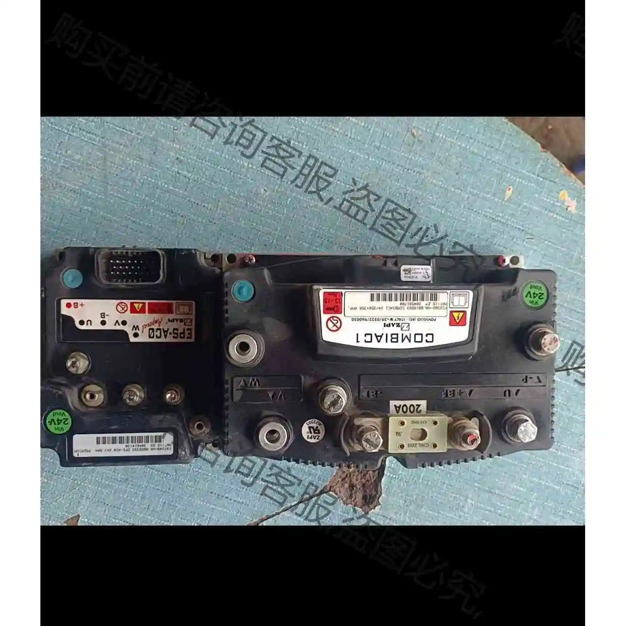 萨牌ZAPI叉车控制器COMBIAC1和EPS-ACO都是2 议价产品 原装拆机功